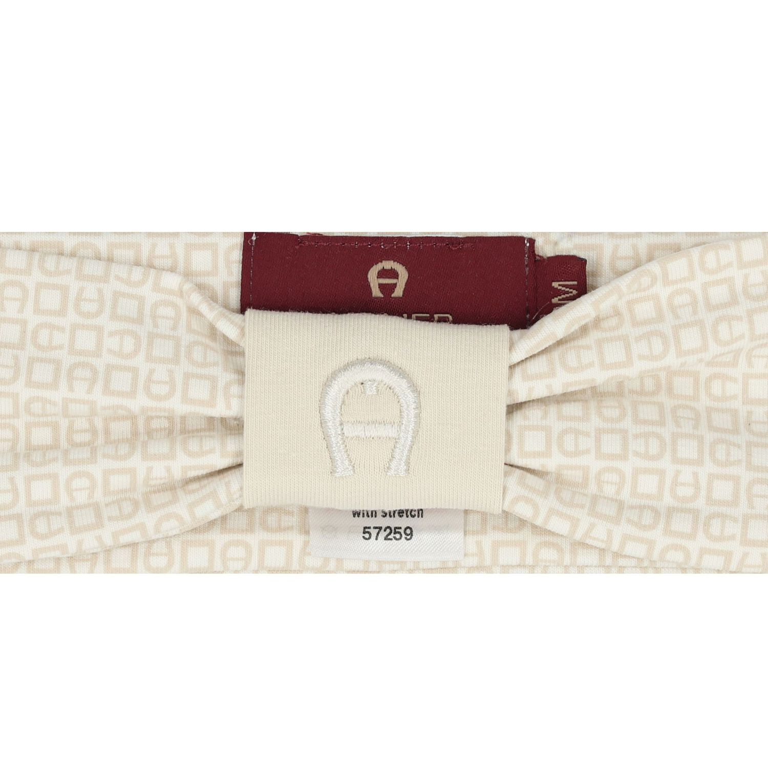 رابطه رأس للبنات بالشعار باللون البيج , 1, hi-res