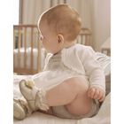 كارديجان بنات محبوك باللون العاجى, 1, hi-res