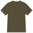 Boys Green Logo T-Shirt, 3, hi-res