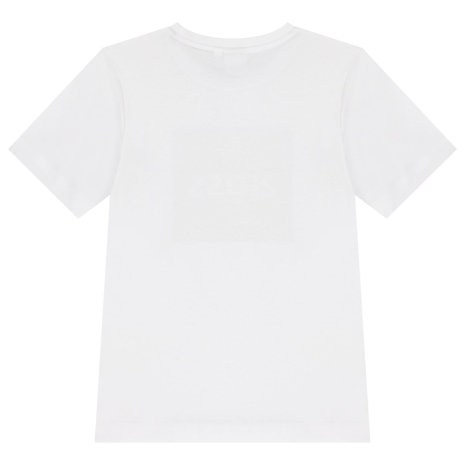 Boys White Logo T-Shirt, 1, hi-res image number null