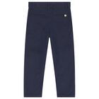 Boys Navy Trousers, 2, hi-res