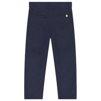 Boys Navy Trousers