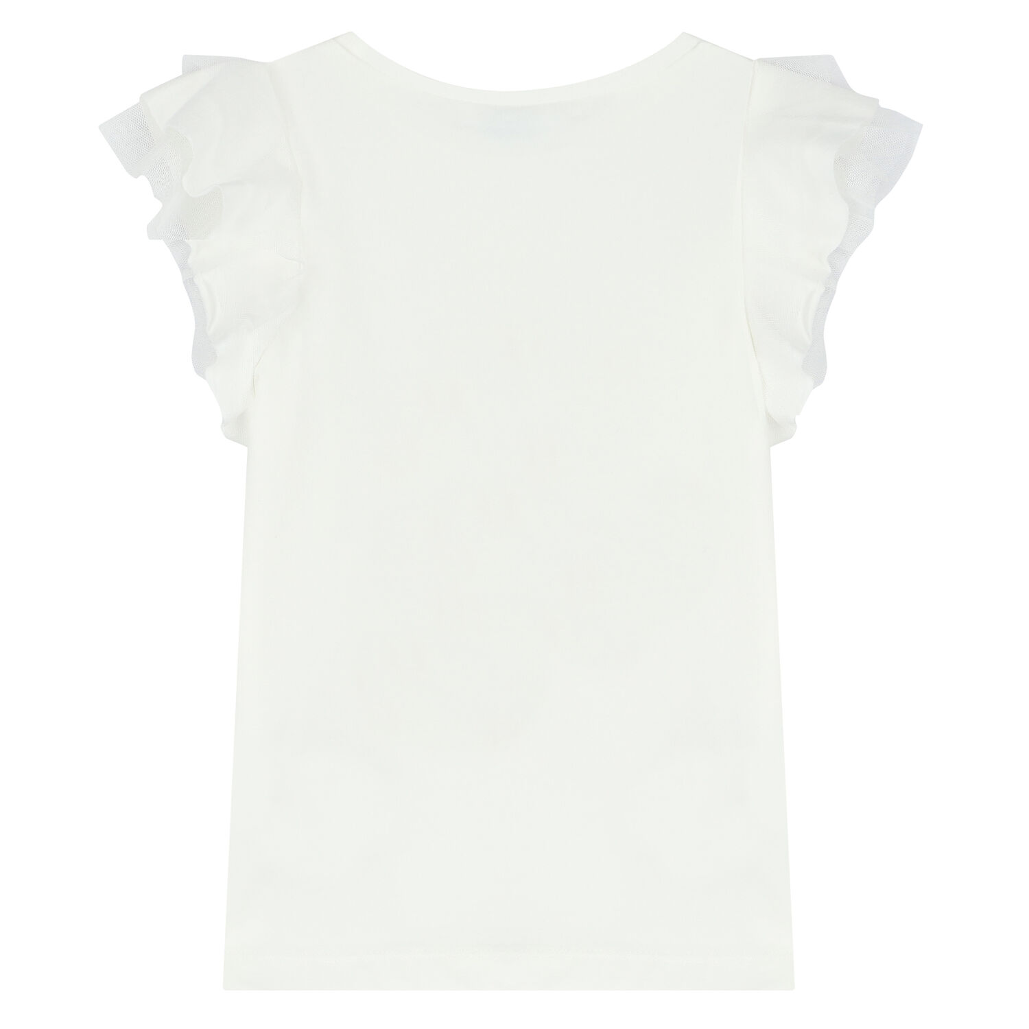 Girls Ivory Floral T-Shirt, 1, hi-res image number null
