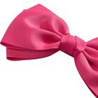 Girls Pink Bow Hairclip, 3, hi-res