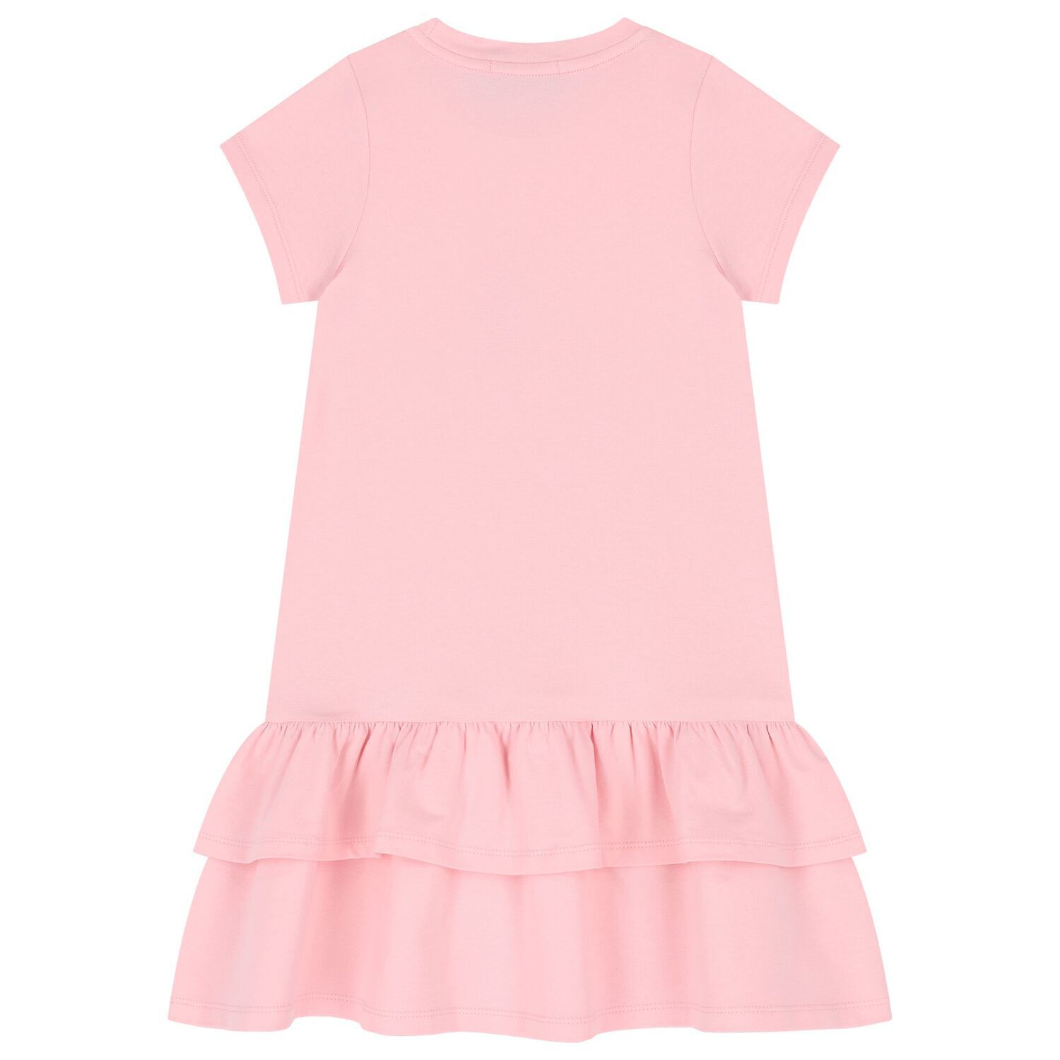 فستان بنات باللون الوردي والبرتقالي, 2, hi-res image number null