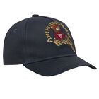 Boys Navy Blue Teddy Bear Cap, 2, hi-res