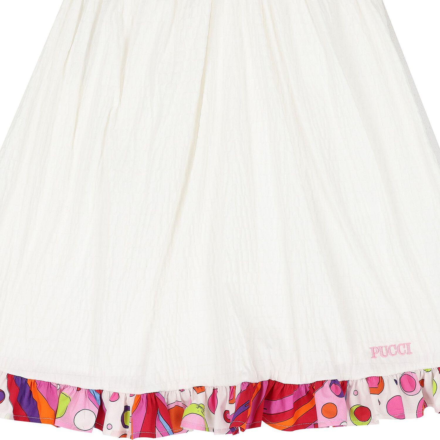 فستان فونتاني أبيض للبنات, 1, hi-res image number null