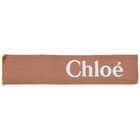 حقيبة يد قش بالشعار باللون البيج للبنات, 1, hi-res