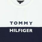 تيشيرت بالشعار باللون الابيض والكحلى للاولاد, 2, hi-res