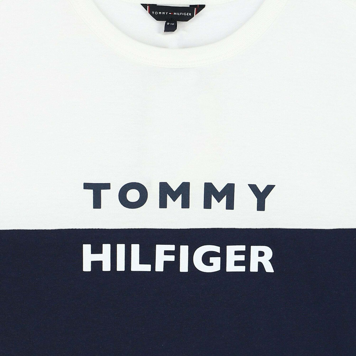 تيشيرت بالشعار باللون الابيض والكحلى للاولاد, 2, hi-res