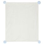Blue & Ivory Faux Fur Baby Blanket, 3, hi-res