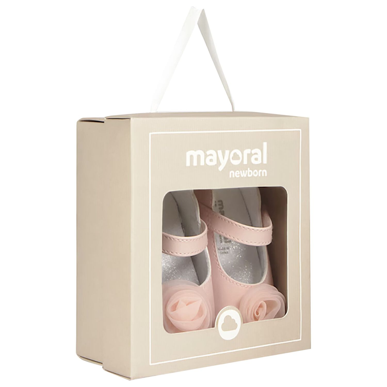 Baby Girls Pink Flower Pre Walker Shoes, 3, hi-res image number null