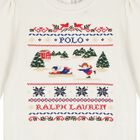 Baby Girls Ivory Festive Tracksuit, 1, hi-res