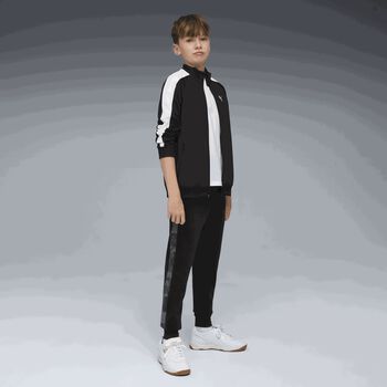 Boys Black Logo Joggers