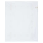 Girls White Bow Baby Blanket, 1, hi-res