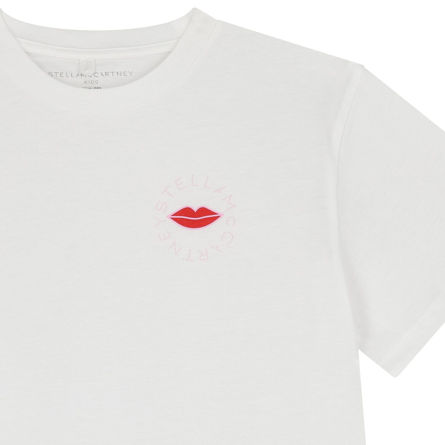 Girls White Logo T-Shirt, 1, hi-res image number null