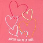 Girls Pink Logo Dress, 1, hi-res