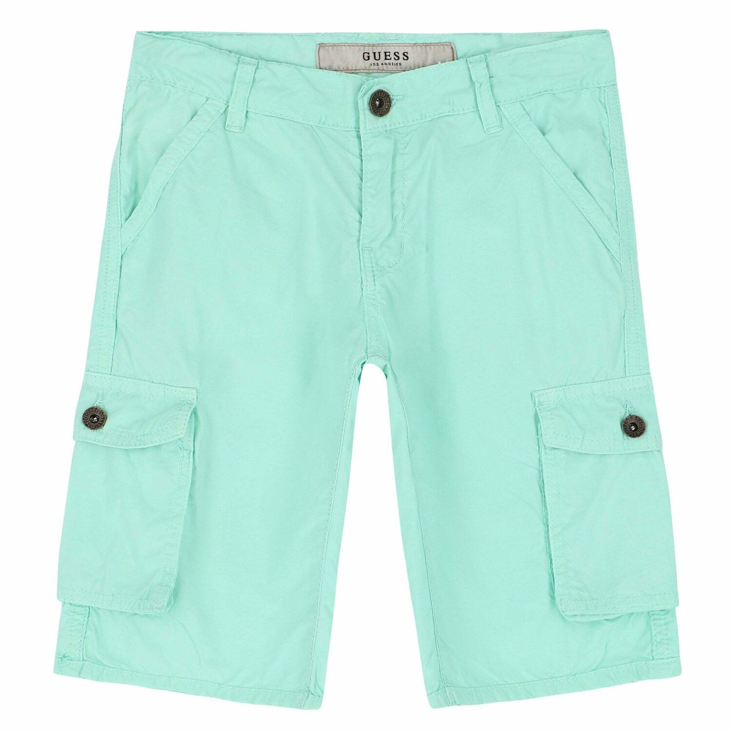 Boys Green Multi Pocket Shorts, 1, hi-res