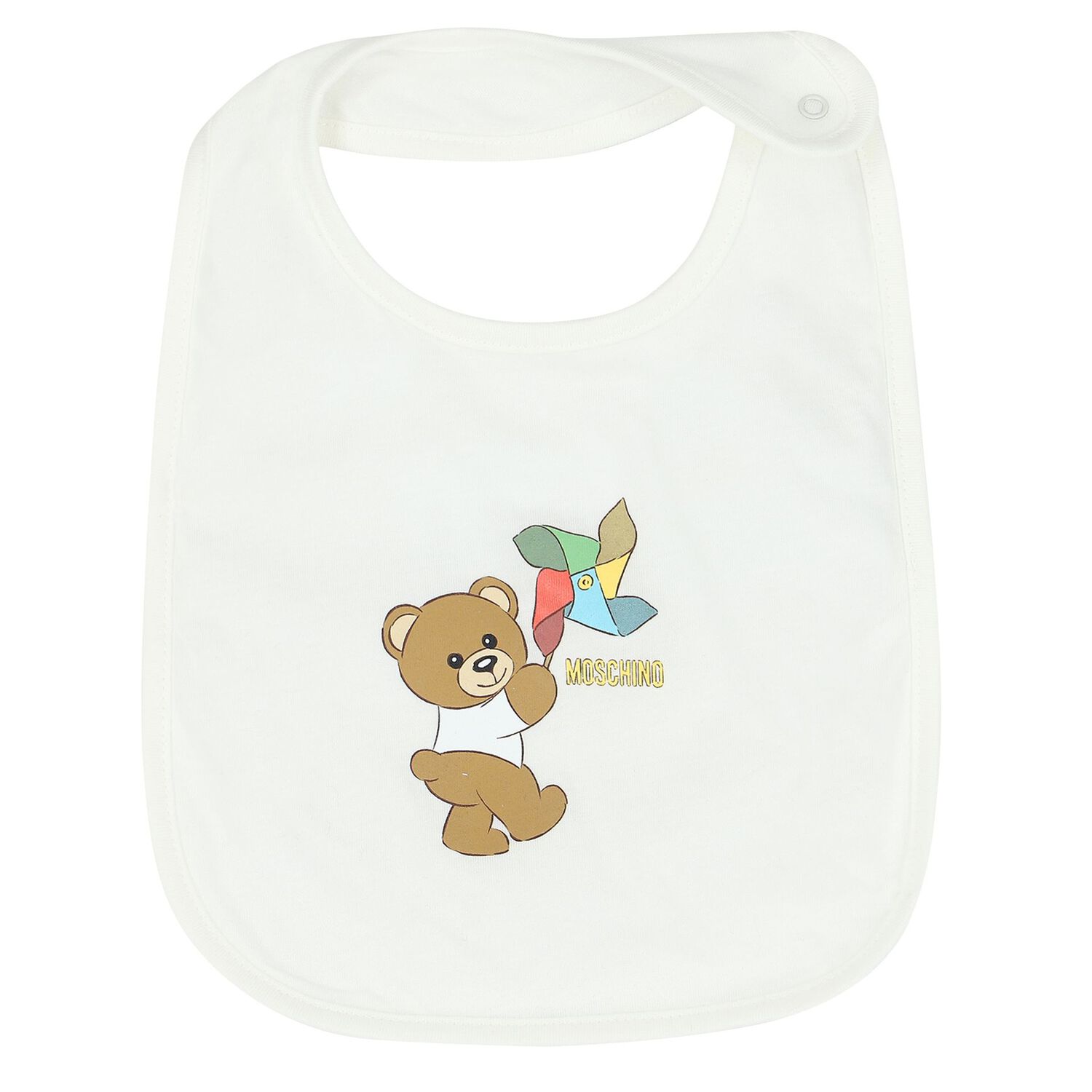 Ivory Teddy Bear Logo Babygrow Gift Set, 1, hi-res