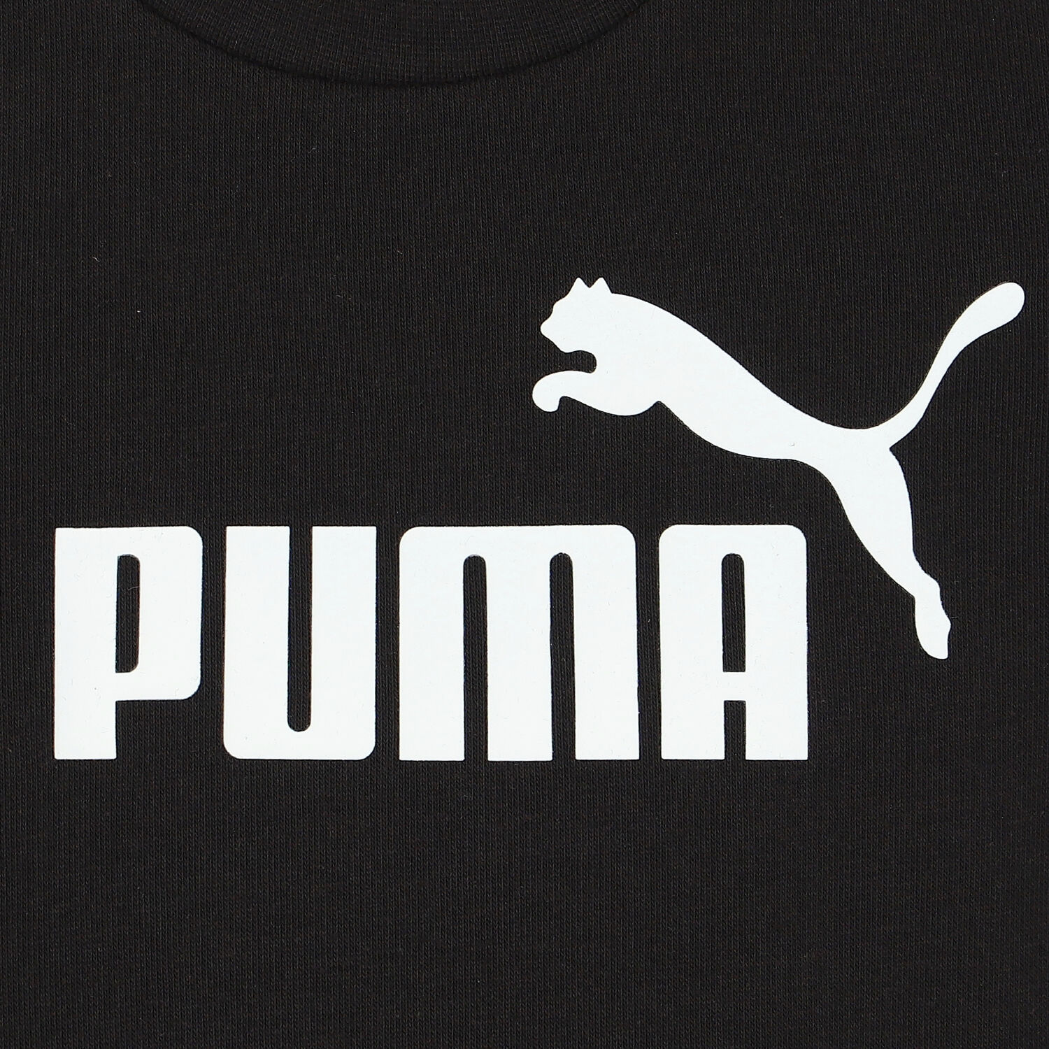 فستان تيشيرت بالشعار باللون الأسود, 1, hi-res