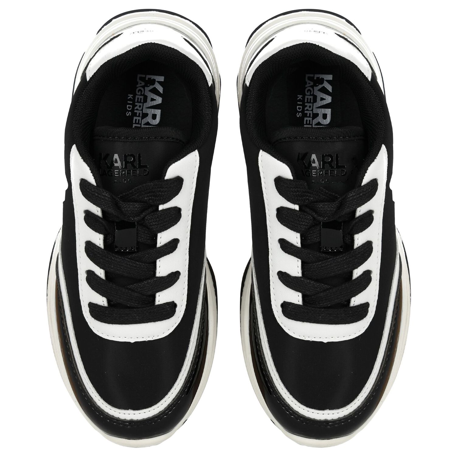 حذاء رياضي بنات  باللون الأسود , 1, hi-res