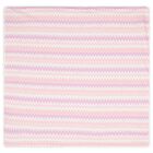 Baby Girls Pink Zigzag Blanket, 1, hi-res