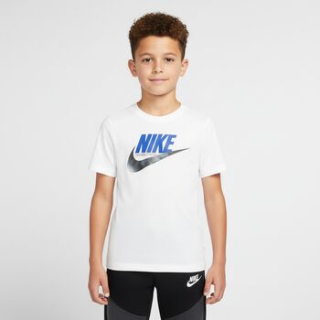 طقم بنطال بشعار أبيض وأسود للأولاد