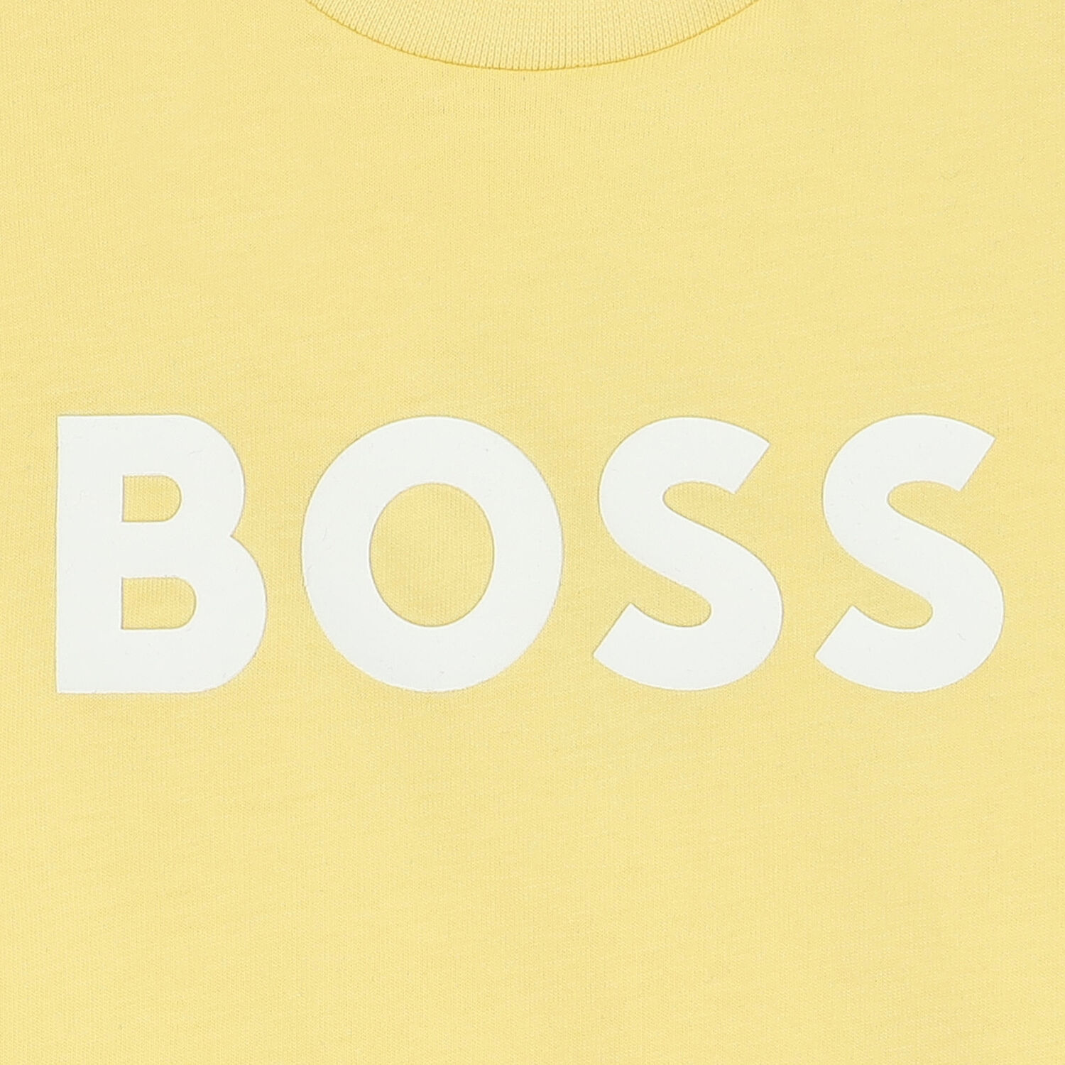 تيشيرت أولاد بالشعار باللون الاصفر, 5, hi-res