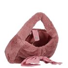 حقيبة يد للبنات بالفرو باللون الوردي, 1, hi-res