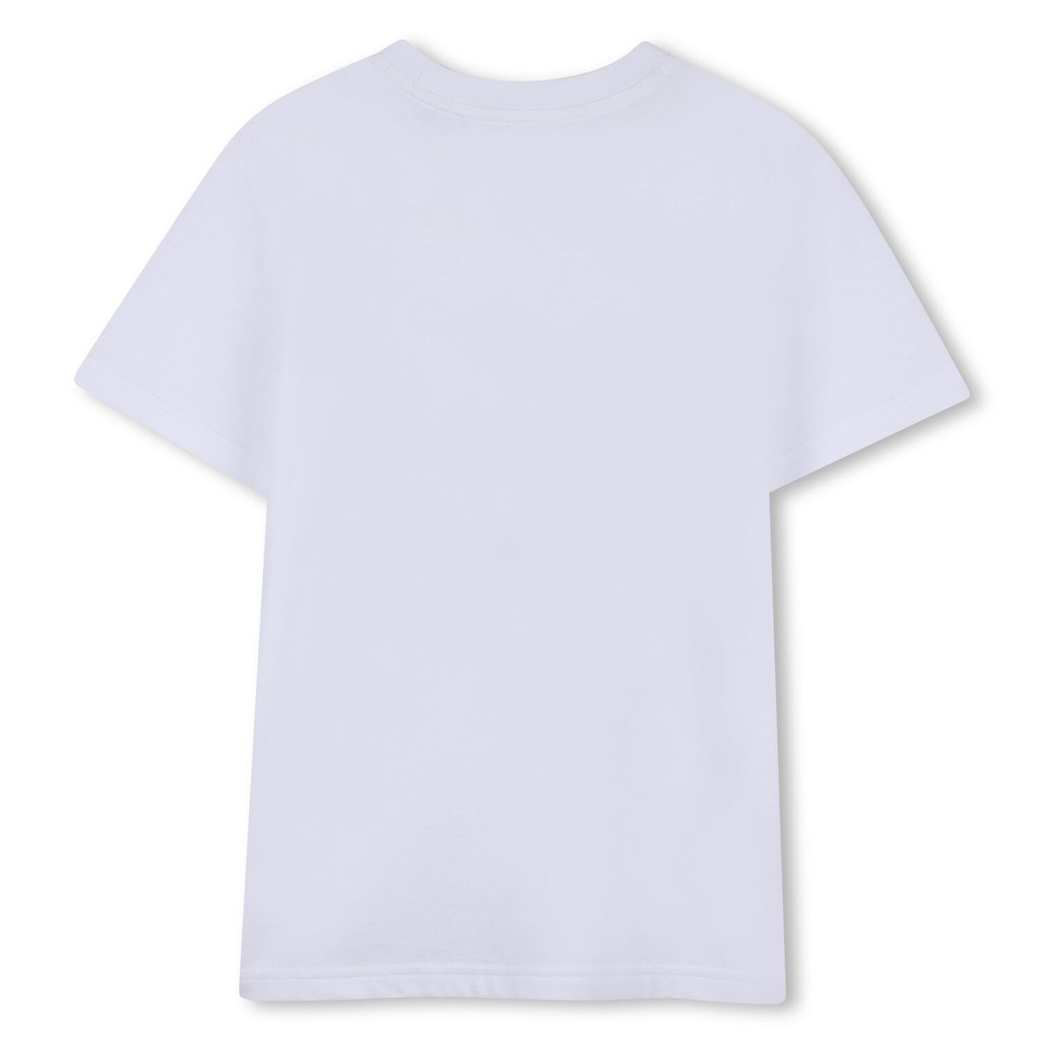 Boys White Logo T-Shirt, 2, hi-res