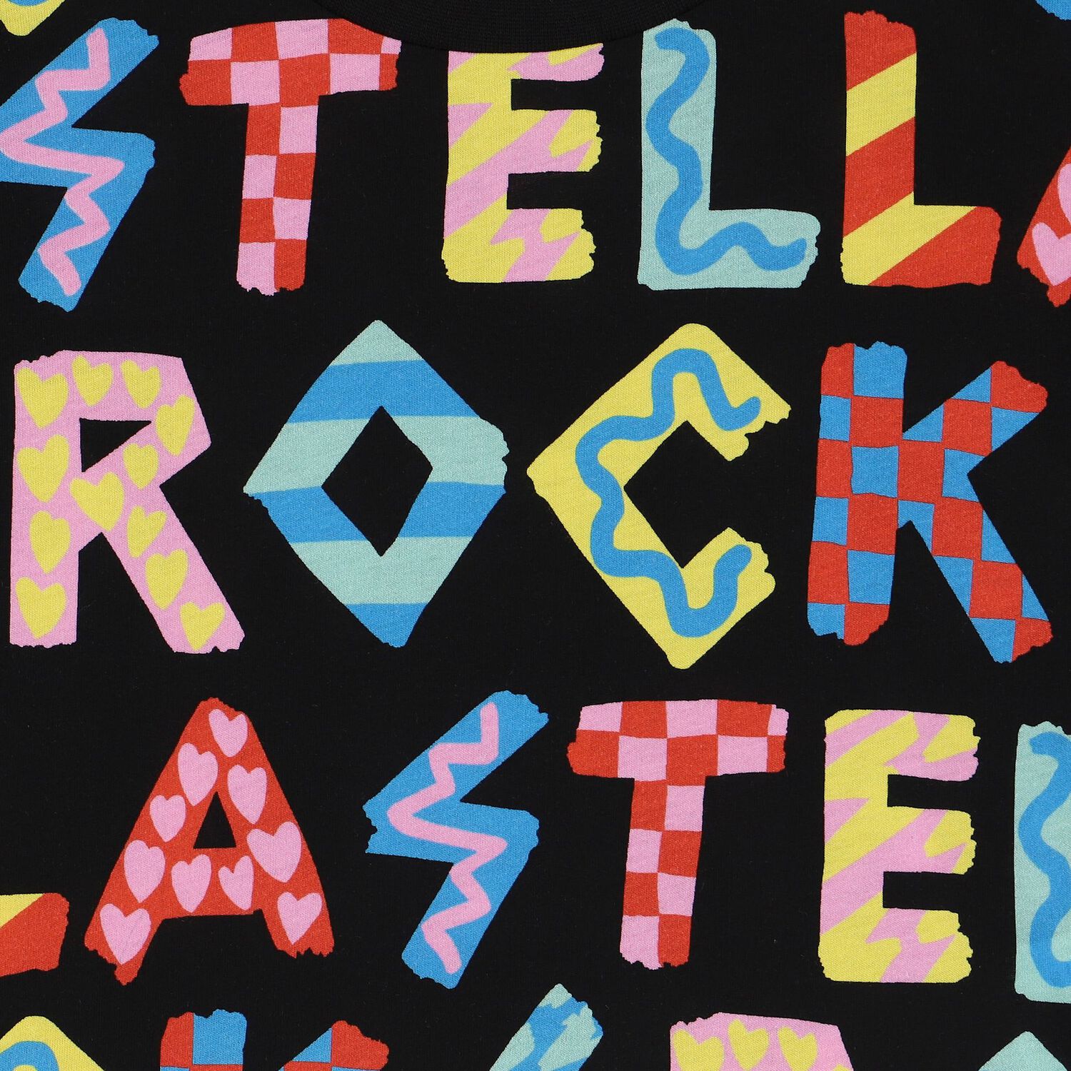 Girls Black Logo T-Shirt, 1, hi-res image number null