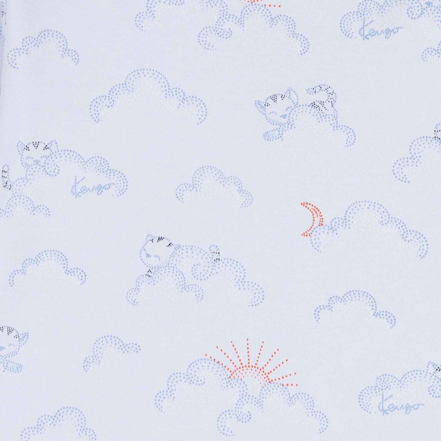 طقم بنطلون اولاد بطبعه سحاب باللون الازرق , 1, hi-res