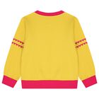Girls Yellow Heart Logo Sweatshirt, 1, hi-res