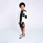 تيشيرت بولو بالشعار باللون الاسود للاولاد , 1, hi-res