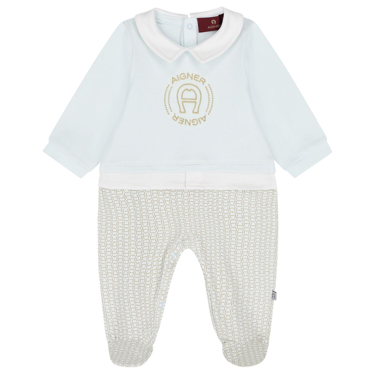 ملابس أطفال بشعار باللون  أزرق للأولاد, 2, hi-res