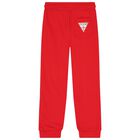 Boys White & Red Logo Tracksuit, 1, hi-res