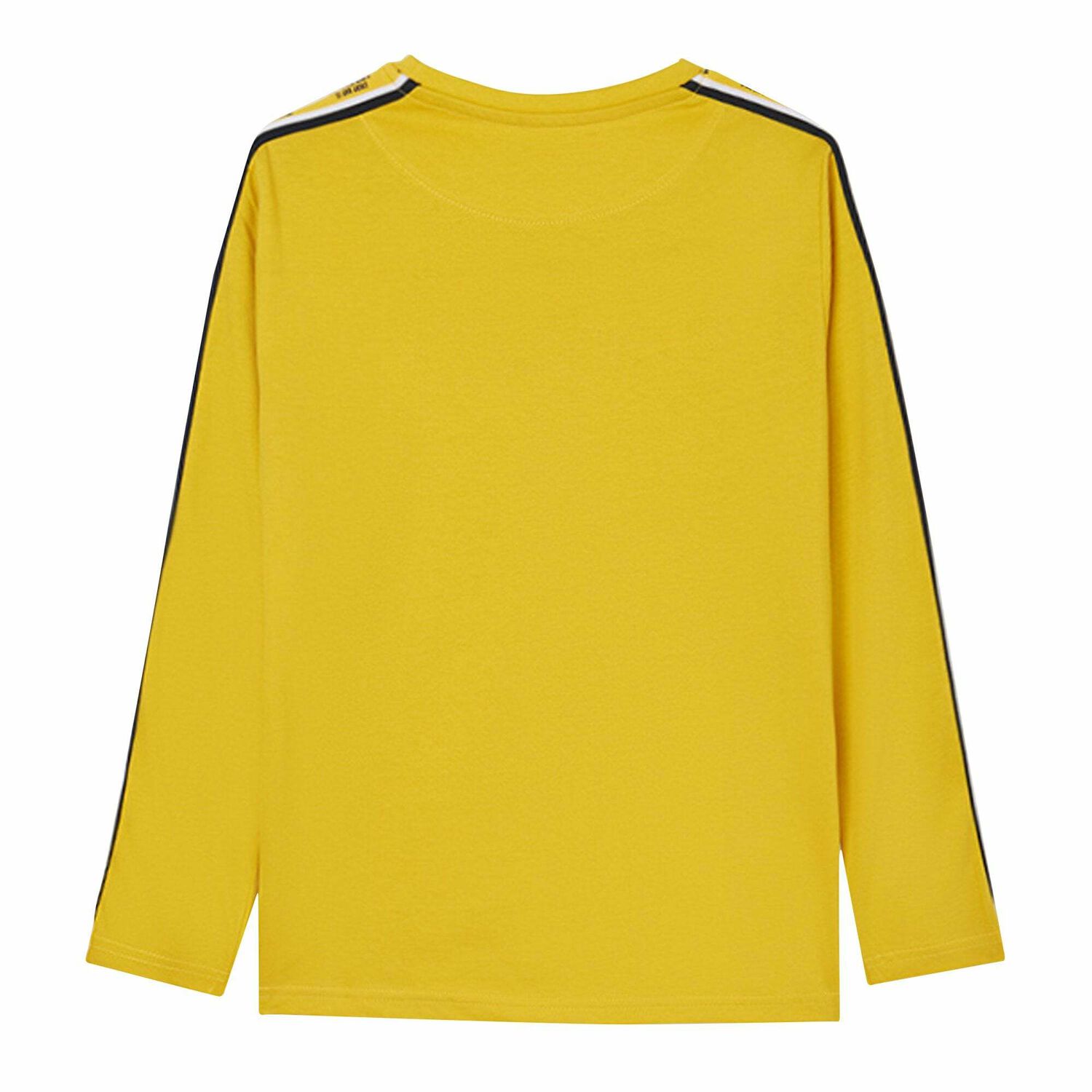 Boys Yellow Long Sleeve Top, 1, hi-res