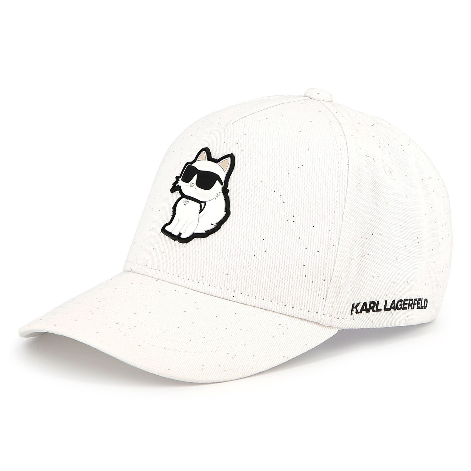 Girls White Logo Choupette Cap, 1, hi-res