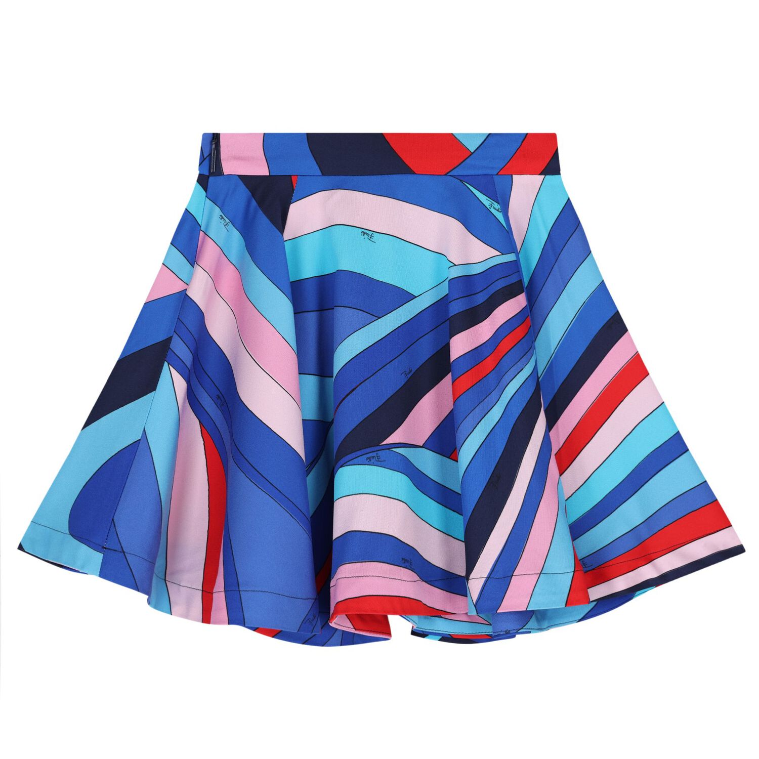 Girls Multi-Coloured Onde Skirt, 1, hi-res image number null