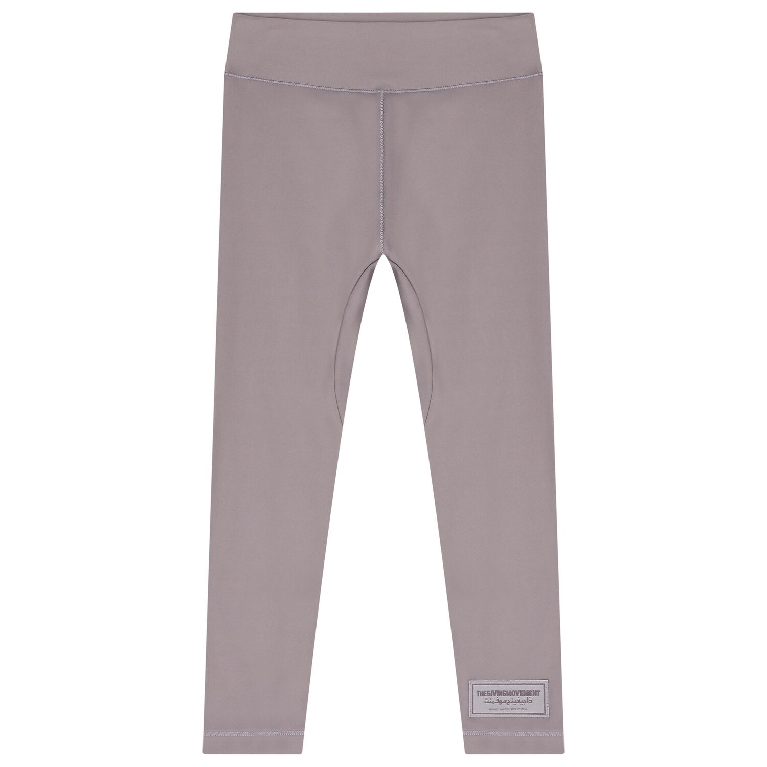 Girls Purple Logo Softskin Leggings, 1, hi-res