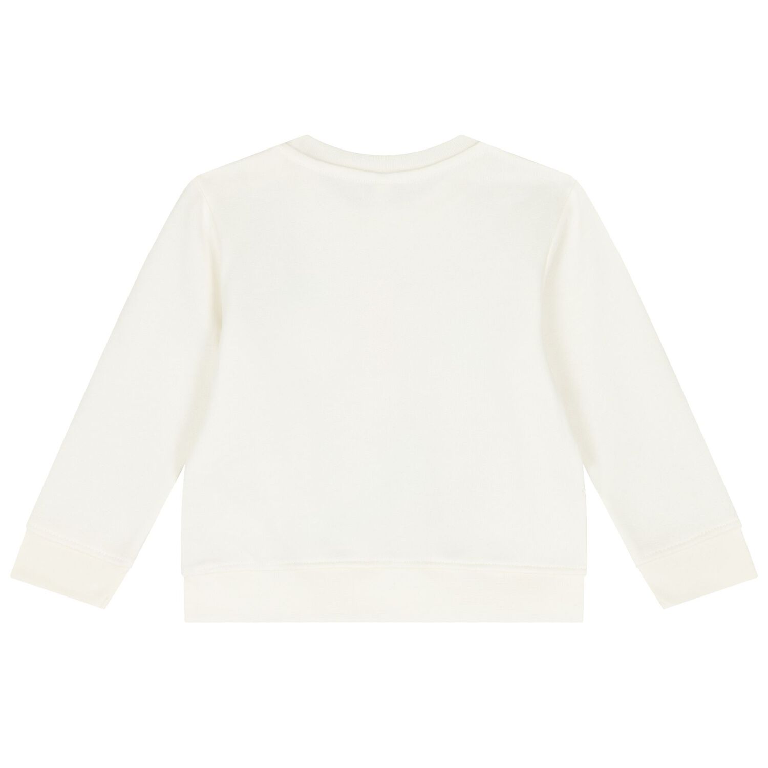 Younger Girls Ivory Logo Sweatshirt, 1, hi-res image number null