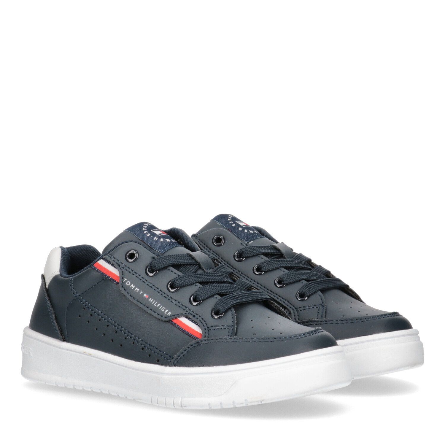 navy blue trainers junior