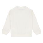 Younger Ivory Teddy Bear Logo Sweatshirt, 1, hi-res