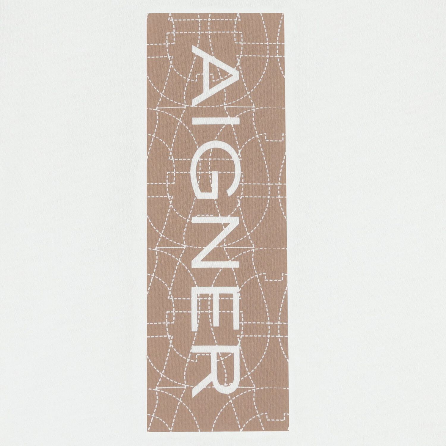 Younger Boys White Logo T-Shirt, 2, hi-res