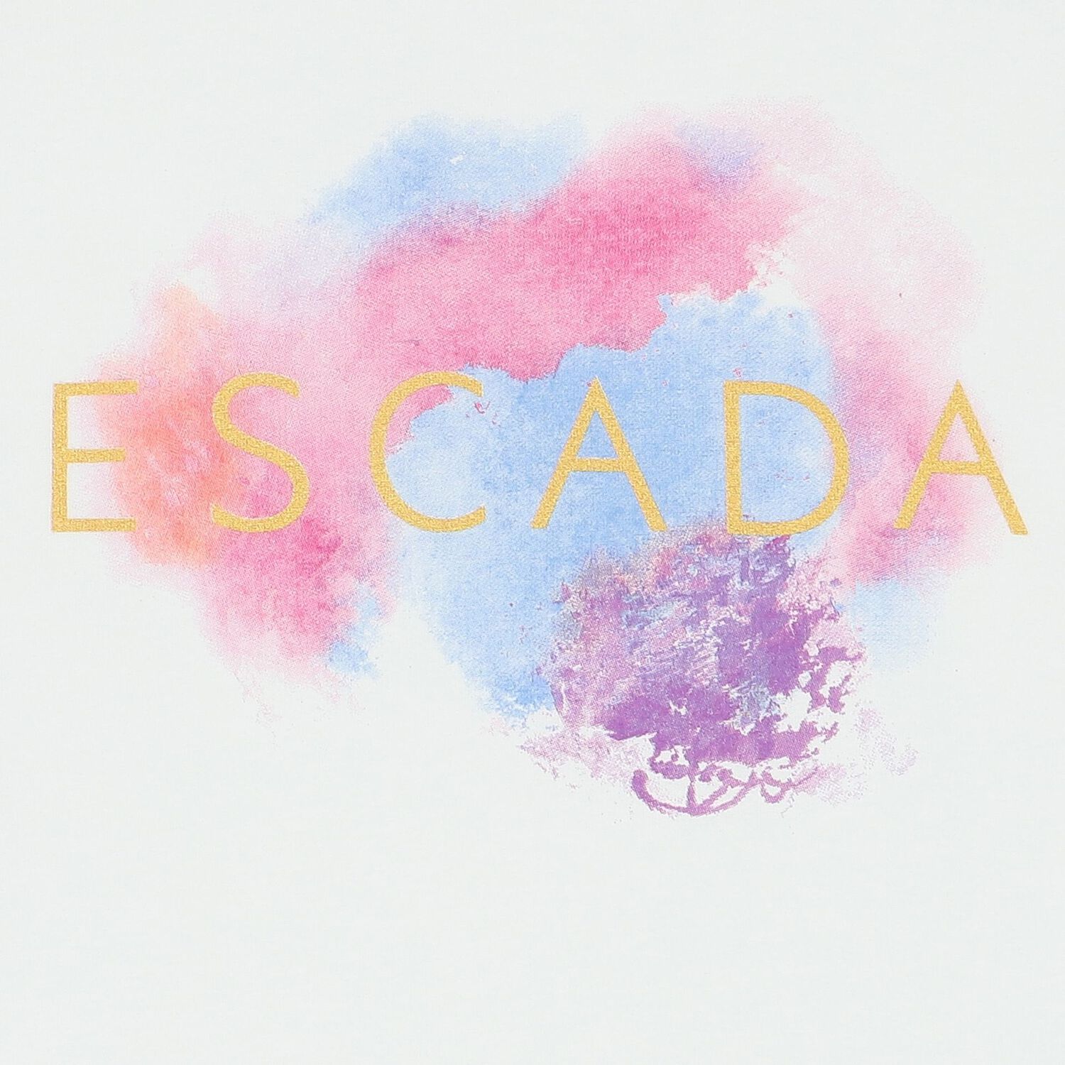 تيشيرت بنات بالشعار باللون الأبيض, 1, hi-res