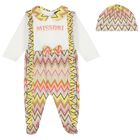 طقم هدايا أفرول بالشعار للبنات باللون الأبيض, 1, hi-res