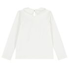 Girls White & Blue Logo Swirl Skirt Set, 1, hi-res