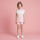 Girls Pink Logo Dress, 1, hi-res