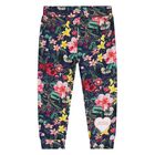 Younger Girls Pink Floral Tracksuit, 1, hi-res