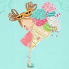 طقم فستان بنات باللون الازرق المائي, 1, hi-res